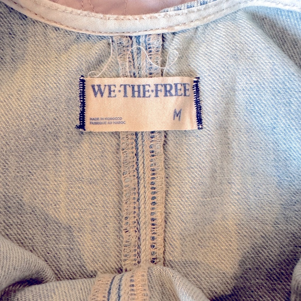 Free People We the Free High Roller Railroad Jumpsuit - Picture 4 of 7